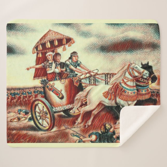 Shamiram Sherpa Blanket (Front (Horizontal))