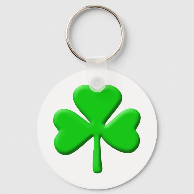 shamrock 3d key ring (Front)