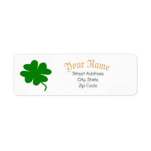 Shamrock Address Labels