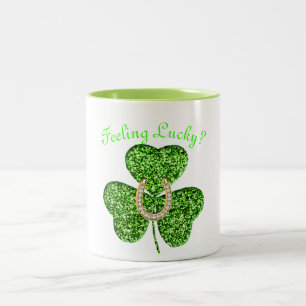 Shamrock And Horseshoe Mug