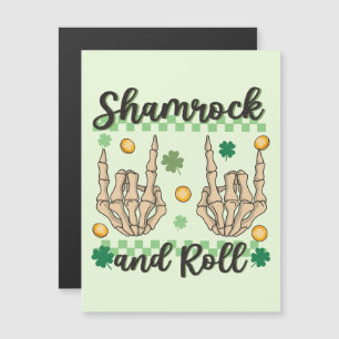 Shamrock and Roll - Skeleton Hand