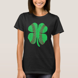 Shamrock Baseball Saint Paddy's ST PATRICKS DAY Ki T-Shirt