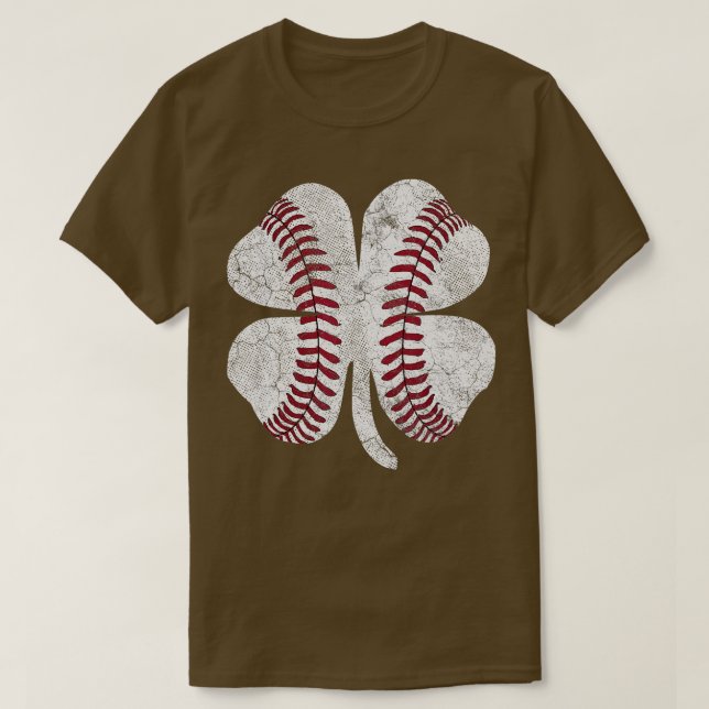 Shamrock Baseball Saint Paddys ST PATRICKS DAY Kid T-Shirt (Design Front)
