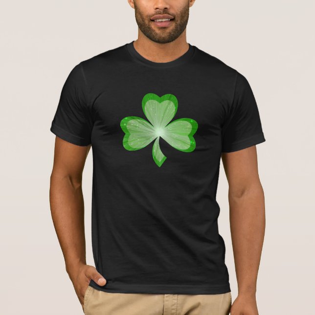Shamrock basic American apparel t-shirt (Front)