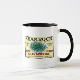 Shamrock Brand Cranberry Label Mug