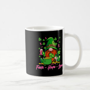 Shamrock Breast Cancer Awareness St Patrick's Day Coffee Mug