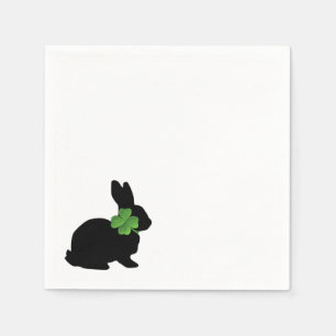 Shamrock Bunny Napkin