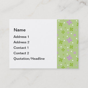 Shamrock Business Card