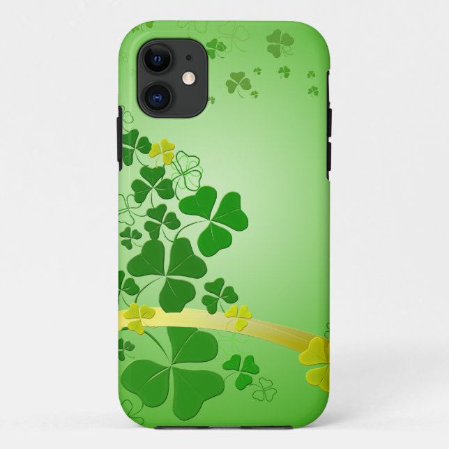 Shamrock Case-Mate iPhone Case (Back)