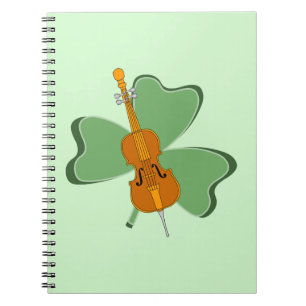 Shamrock Cello Notebook