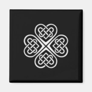 Shamrock, Celtic Knot, Irish Clover, St. Patricks  Magnet
