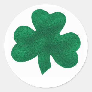 Shamrock Classic Round Sticker