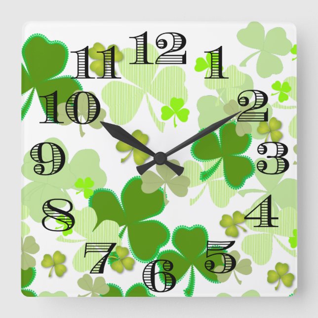 Shamrock Clock (Front)