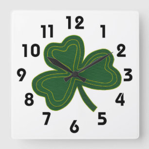 Shamrock Clock