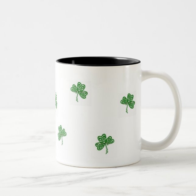 Shamrock Coffee Mug (Right)