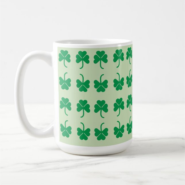Shamrock Coffee Mug (Left)