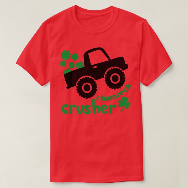 shamrock crusher T-Shirt (Design Front)
