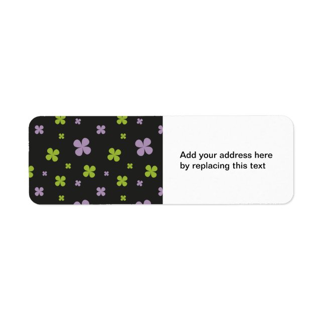 Shamrock Custom Return Address Label (Front)