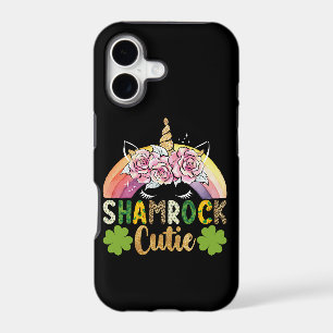 Shamrock Cutie Unicorn Rainbow St Patricks Day