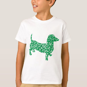Shamrock Dachshund T-Shirt