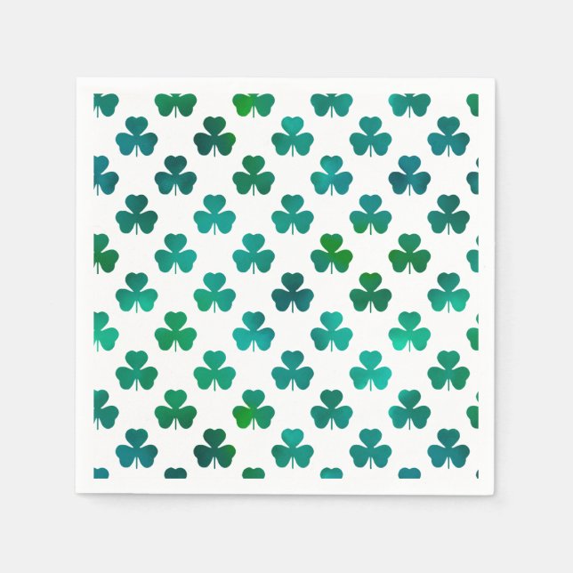 Shamrock Emerald Green - Classic Napkin (Front)