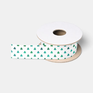 Shamrock Emerald Green - Micro Satin Ribbon