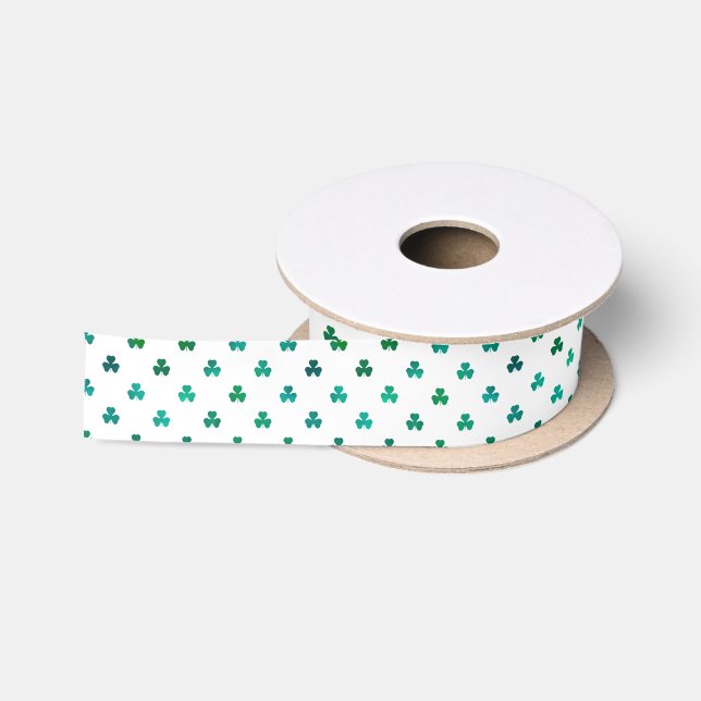 Shamrock Emerald Green - Micro Satin Ribbon (Spool)