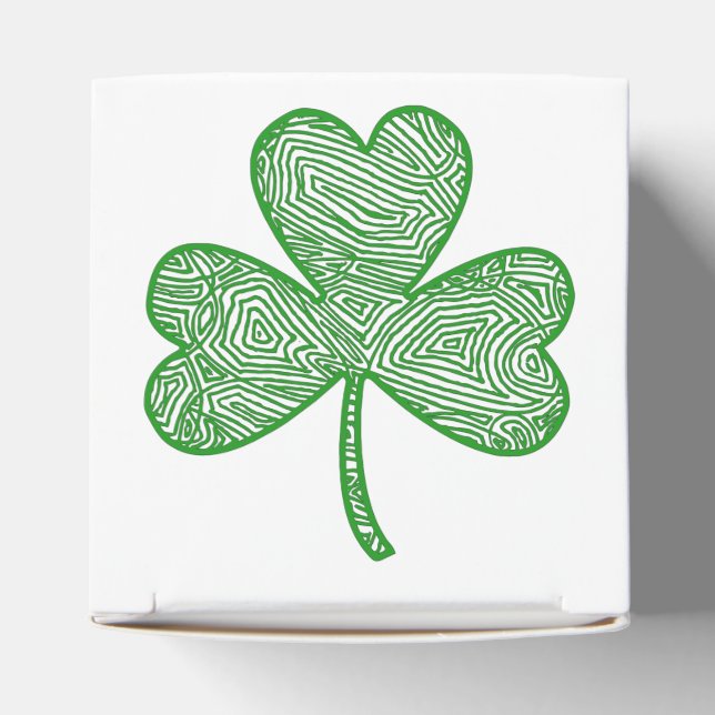 Shamrock Favour Box (Top)