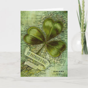 Shamrock for Ireland Card