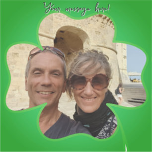 Shamrock Frame + Photo & Text