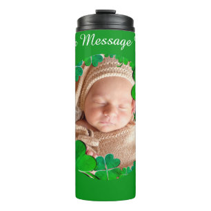 Shamrock Frame w/Photo Thermal Tumbler