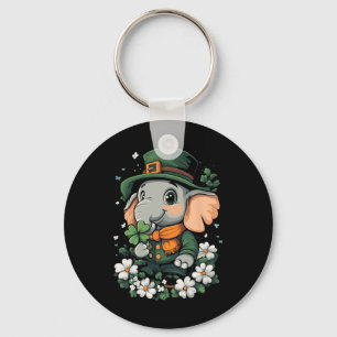 Shamrock Girls Boys Kids Leprechaun St Patricks Da Key Ring