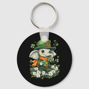 Shamrock Girls Boys Kids Leprechaun St Patricks Da Key Ring