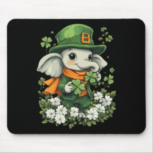 Shamrock Girls Boys Kids Leprechaun St Patricks Da Mouse Pad