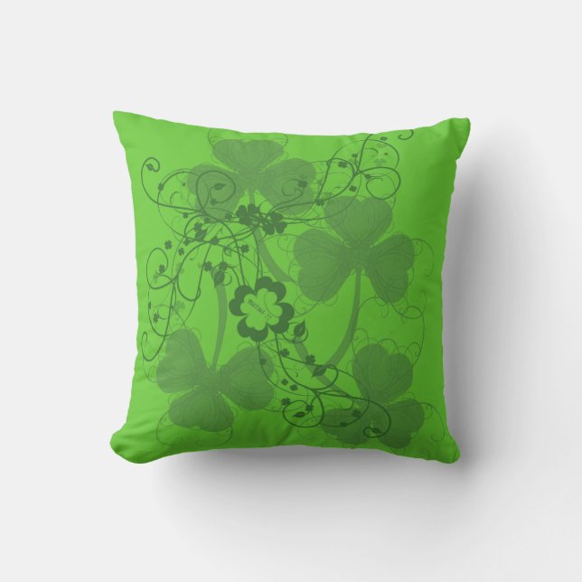 Shamrock Graphic Pillows (Front)