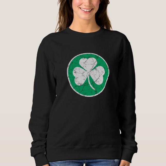 Shamrock Grunge Sweatshirt (Front)
