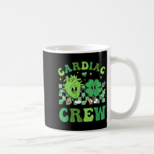 Shamrock Heart Cardiac Nurse Cardiology St Coffee Mug