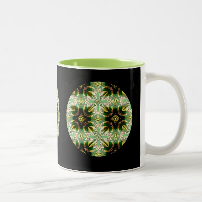 Shamrock image for Two tone mug (Right)