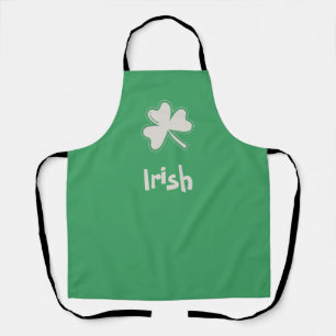 Shamrock Irish Happy St Patricks Day Apron