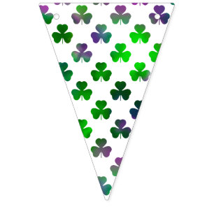 Shamrock Jewel Tone Green - Classic Bunting