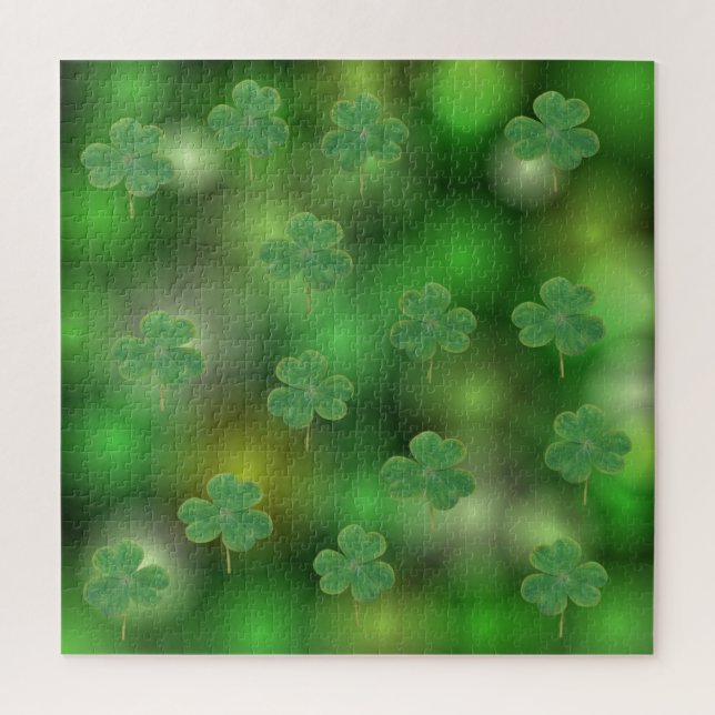 Shamrock Jigsaw Puzzle (Vertical)