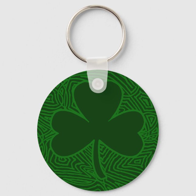Shamrock Key Ring (Front)
