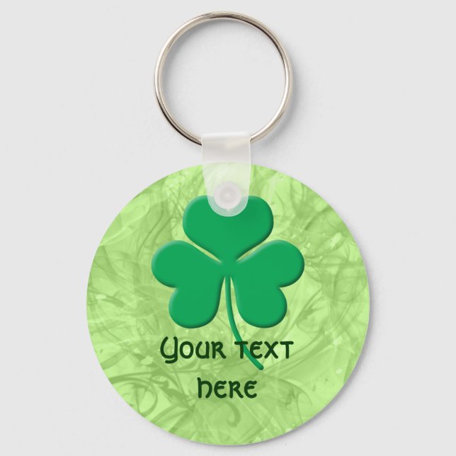 Shamrock Key Ring (Front)