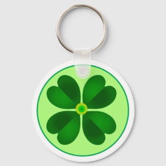 Shamrock Keychain
