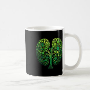 Shamrock Kidney Dialysis Technician Nurse St Patri Coffee Mug