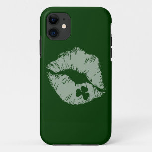 Shamrock Kisses iphone 5 Cases
