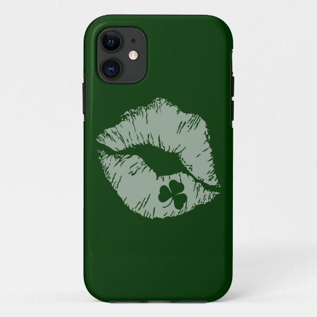 Shamrock Kisses iphone 5 Cases (Back)
