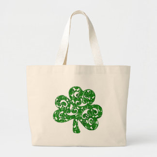 shamrock large tote bag