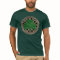 Shamrock Lattice And Celtic Knots On Black Shirt