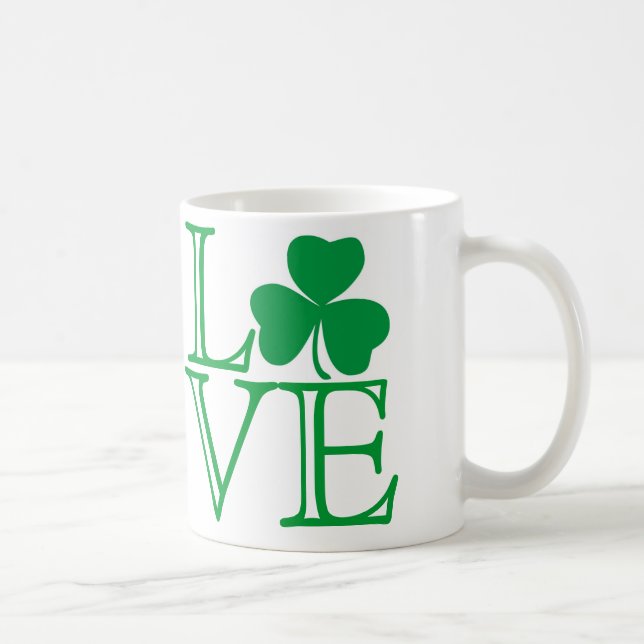 Shamrock Love Mug (Right)